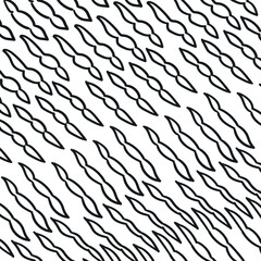 Imitation of a cloudy sky, where thin, sharp masses form a diagonal layer.