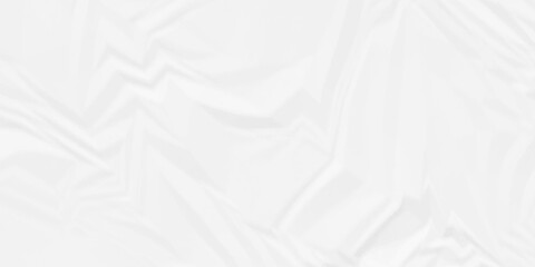 Creased abstract white document antique canvas old paper crumple texture wrinkle parchment empty letter texture.	