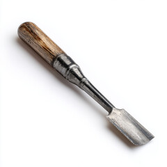 Fototapeta premium Wood chisel metal wooden handle tool woodworking