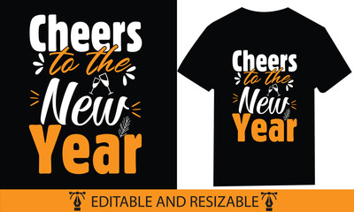 new year t shirt 2026 cheers new year