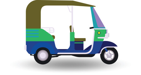 Fototapeta premium vector illustration of a delivery truck