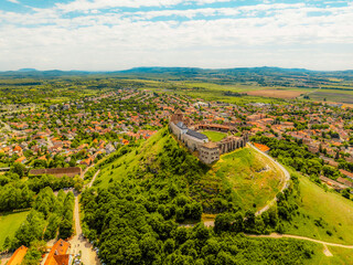 Fortress  Sumeg or Sümeg castle in Hungary near balaton lake in Sumeg