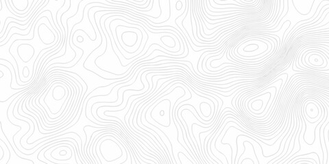 Abstract minimal geography location vector topo map. creative discovery White wave grid stripe line map topography. vector geographic contour mounted map background.	