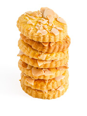artisan butter and almond cookies