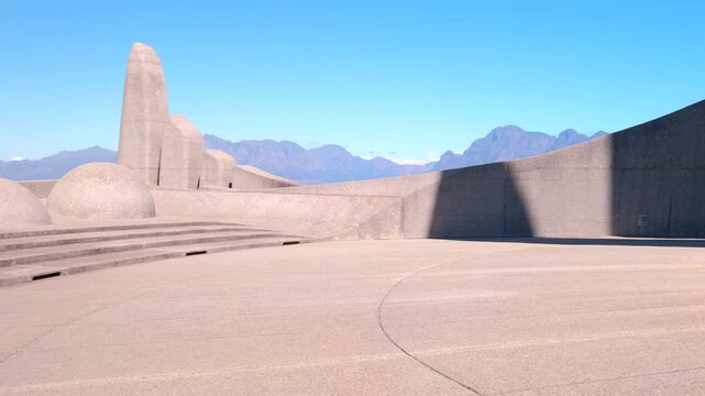 Symbolic design of Afrikaans language monument to celebrate Afrikaans heritage