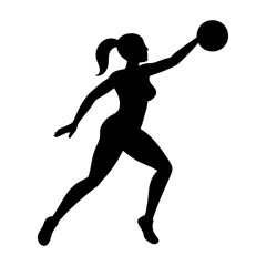 basketball player silhouette