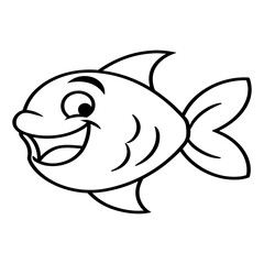 Cut a smiling goldfish 