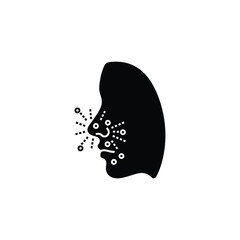 Illustration of deep pore cleaning, showcasing the process of removing impurities and excess oil from the skin