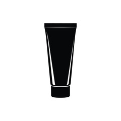 Cosmetic tube icon skin care product, cream, lotion, or gel container for beauty and personal hygiene