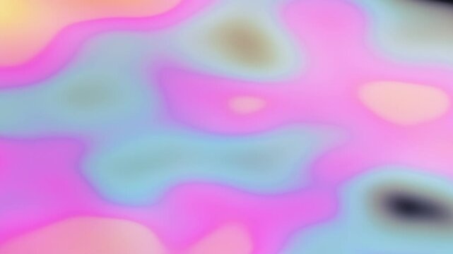 Abstract trippy gradient background with liquid style waves. Seamless looping video. 4k abstract motion graphics dynamic colorful background