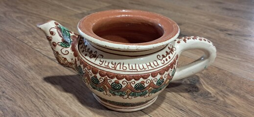old Hutsul teapot