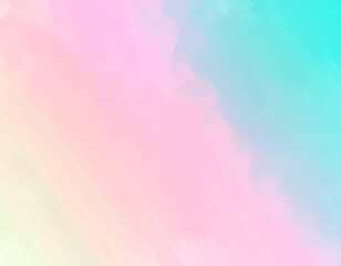 Soft pastel watercolor blend from yellow to blue