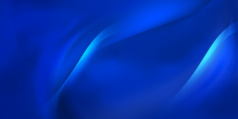 Illustration in the style of wave-shaped patterns with blue gradient for online work and presentations