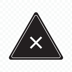 No bleaching icon illustration isolated vector sign symbol eps.