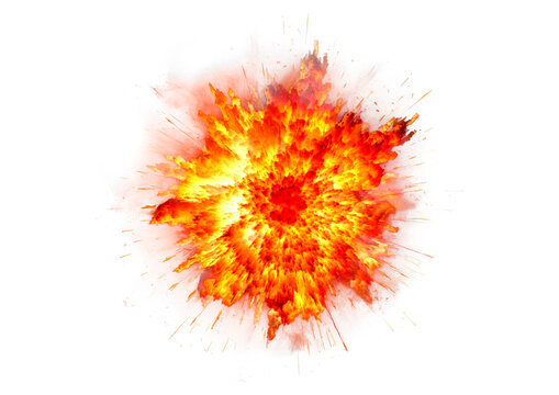 グラフィック素材　大爆発