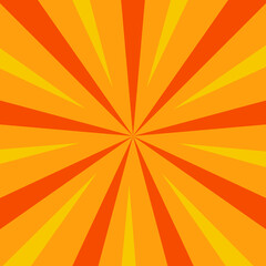 Orange Comic Background
