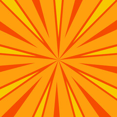 Orange Comic Background