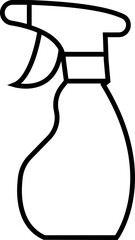 iron Tool Icon Featuring Metal Equipment, Hand Tools, Construction, Repair, Industry, Hardware, Engineering, and Workshop Symbols in Modern Vector Style, used for mobile apps, web page or ui design