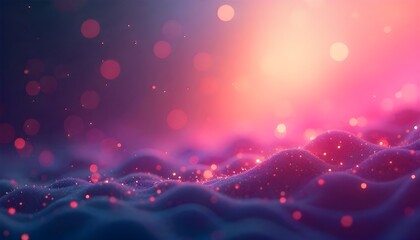 abstract unfocussed gradient background, multicolored blurry spots and bokeh lights