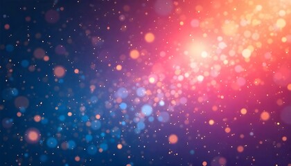 abstract unfocussed gradient background, multicolored blurry spots and bokeh lights