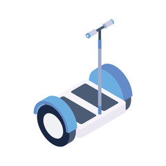 Self Balancing Cycle Vector icon which can easily modify or edit