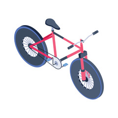 Racing Cycle Vector icon which can easily modify or edit