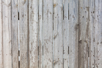 Fototapeta premium A wooden fence with a white background