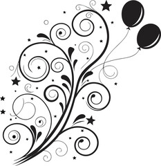 City skyline silhouette with fireworks display celebration event night isolated on transparent background