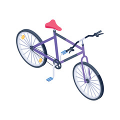 Modern Cycle Vector icon which can easily modify or edit