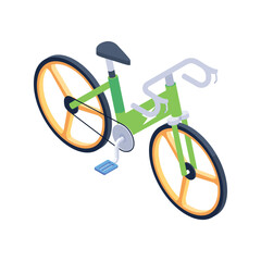 Road Cycle Vector icon which can easily modify or edit