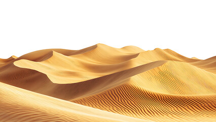 sand dunes on transparent background PNG