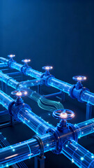 Piping Electronic Background