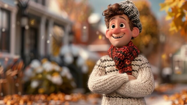 A voice actor brings an animated world to life with their versatile voice.