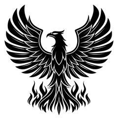 Fototapeta premium eagle with wings