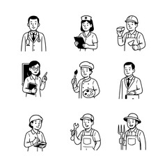 Kind of job and work