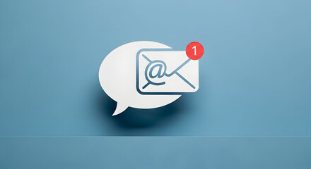 New email notification alerts for instant communication and connection