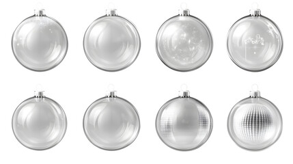 Christmas balls, balls hanging on the Christmas tree, Easter balls, hanging balls, cutouts, transparent pictures, png pictures