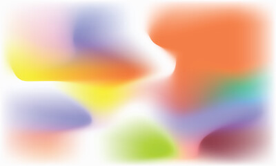 Abstract Blended Colors Soft Gradient Background vector