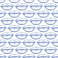 Lips pattern 