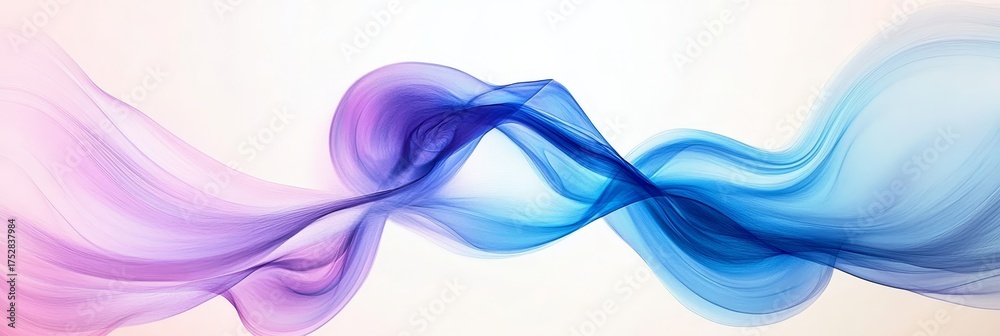 Canvas Prints fluid abstraction in gentle pastel hues a contemporary expression for modern design and backdrops