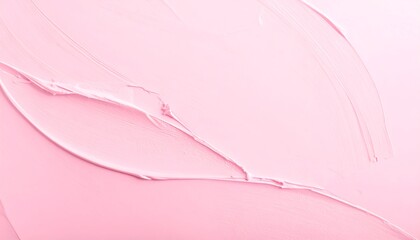 Obraz premium Soft pink paint texture with smooth brush strokes, ideal for backgrounds in design and art projects