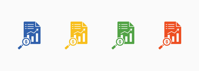 Insurance Icon Set Color Multiple Style Collection
