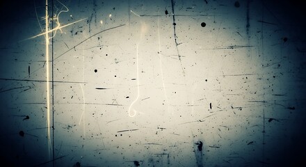 Grunge background with scratches, dust and vignette effect for creative use
