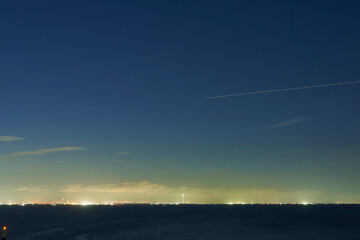 海の上の境界線