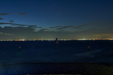 海の上の境界線