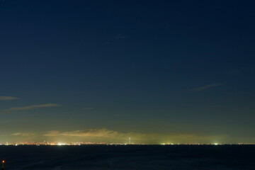 海の上の境界線