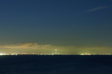 海の上の境界線