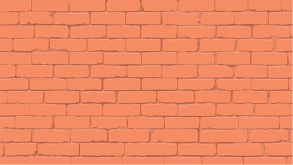 Brick wall pattern for backgrounds and textures. Brick wall design for construction and interior Projects. Illustration of a brick wall. 