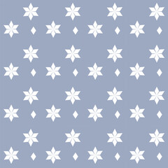 seamless pattern with snowflakes