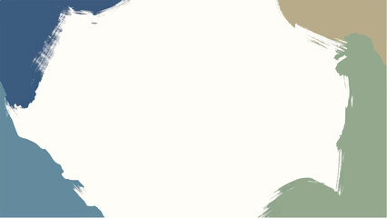 Colorful paint background with copy space for text. Paint splatter frame. Colorful paint splatter border.